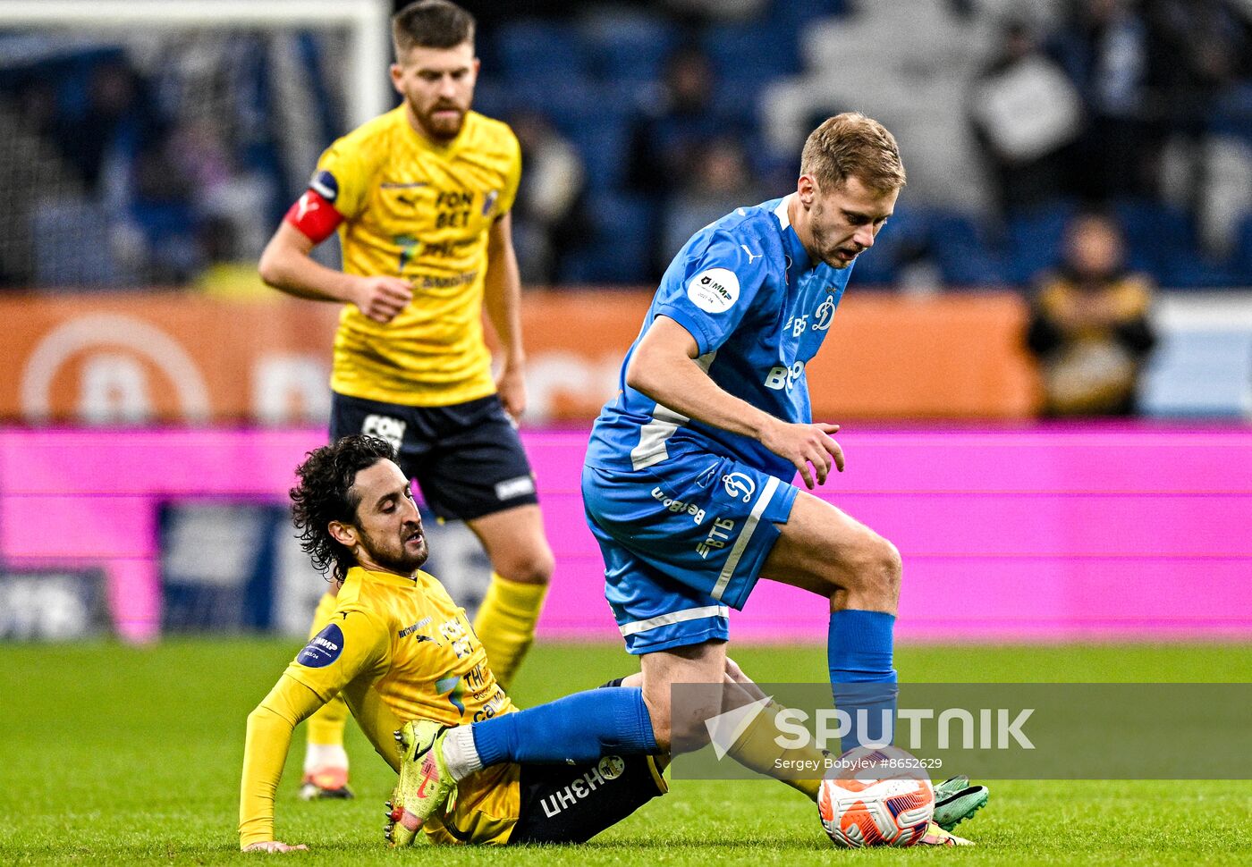 Russia Soccer Premier-League Dynamo - Rostov