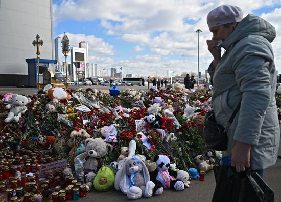 Russia Terrorist Attack Memorial Events