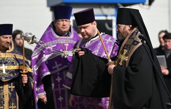 Russia Terrorist Attack Memorial Events