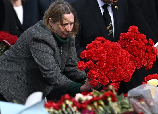 Russia Terrorist Attack Memorial Events