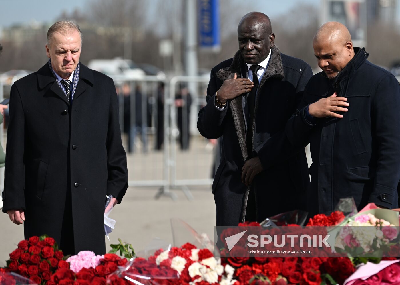 Russia Terrorist Attack Memorial Events