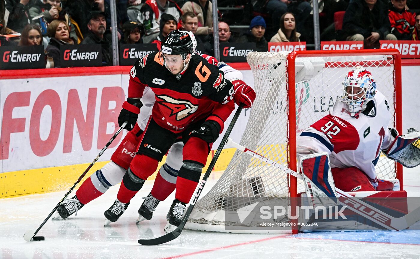 Russia Ice Hockey Kontinental League Avangard - Lokomotiv
