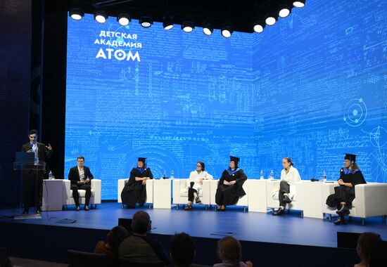 Russia EXPO. Official ceremony of launching new season of ATOM Children's Academy