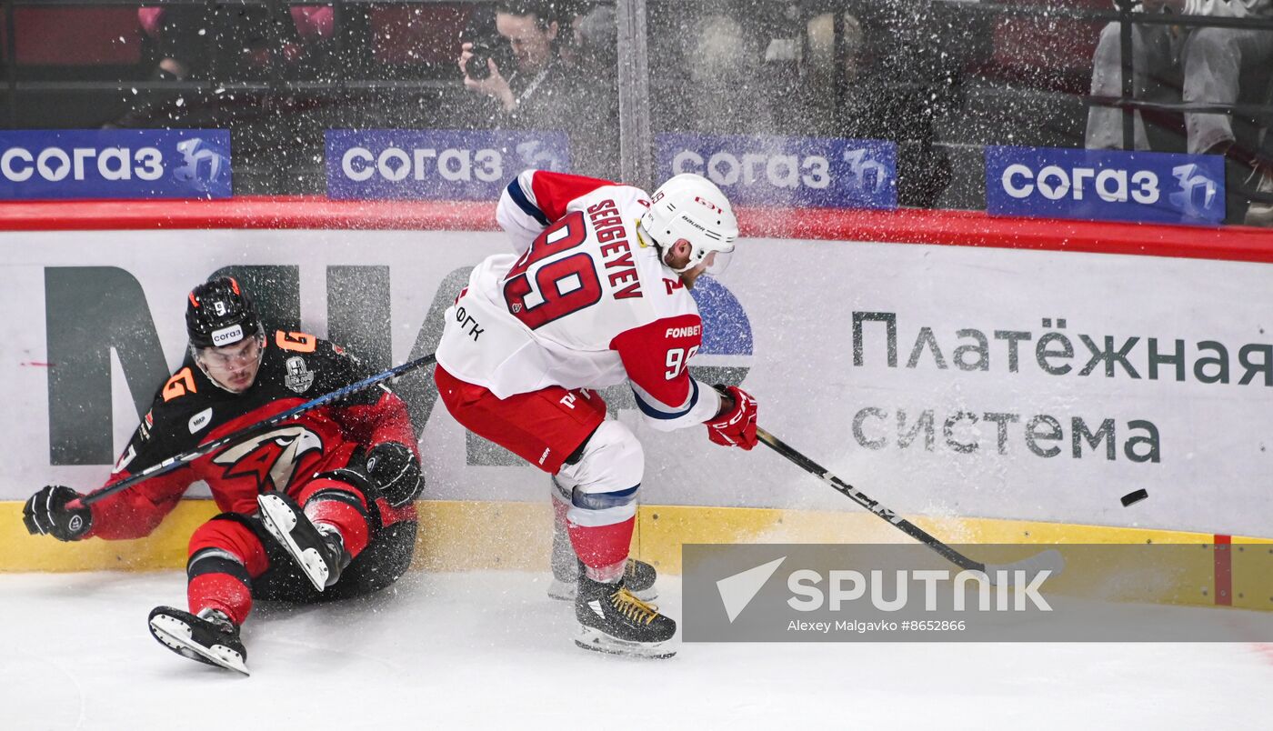 Russia Ice Hockey Kontinental League Avangard - Lokomotiv