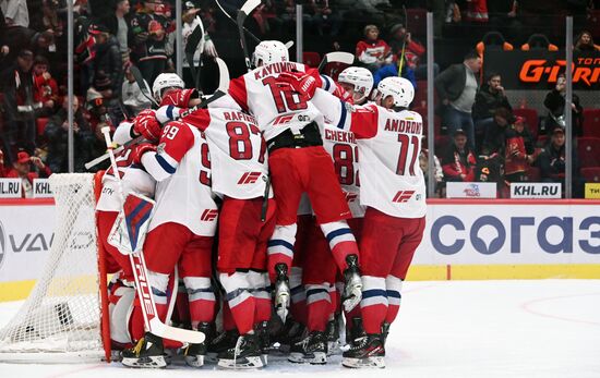 Russia Ice Hockey Kontinental League Avangard - Lokomotiv