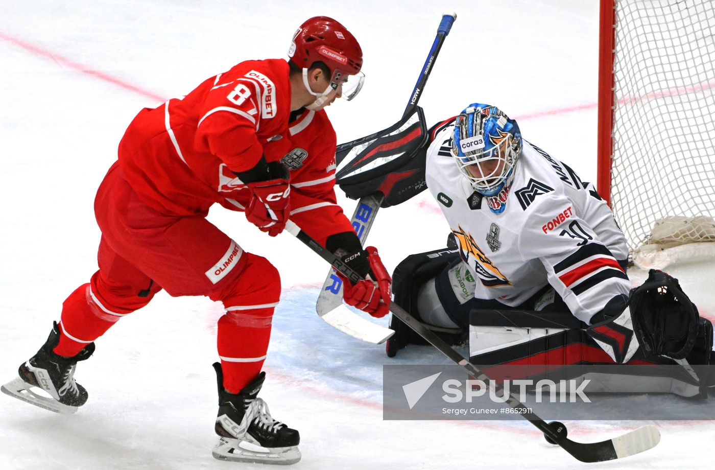 Russia Ice Hockey Kontinental League Spartak - Metallurg