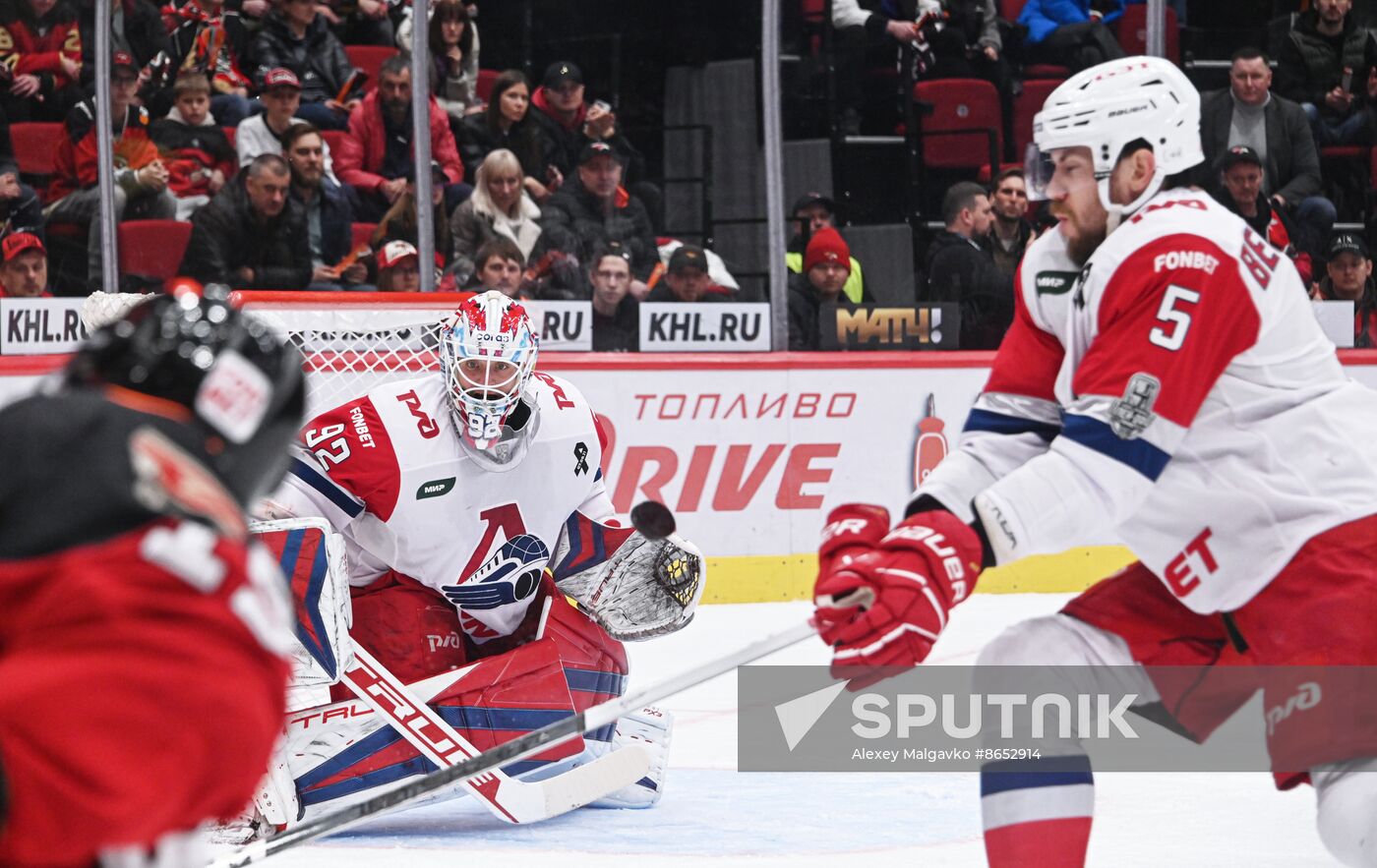Russia Ice Hockey Kontinental League Avangard - Lokomotiv