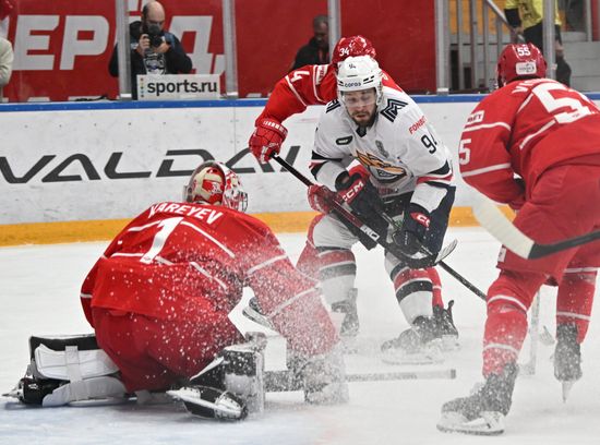 Russia Ice Hockey Kontinental League Spartak - Metallurg