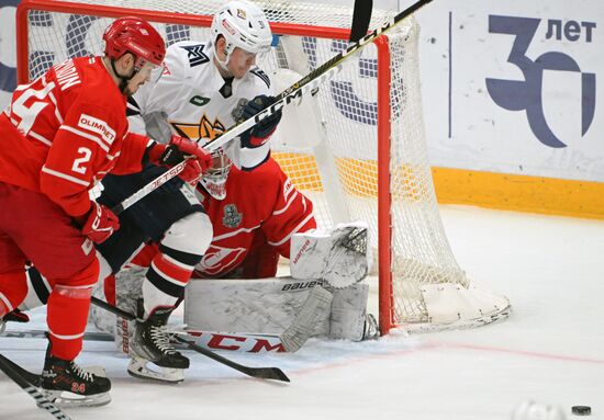 Russia Ice Hockey Kontinental League Spartak - Metallurg