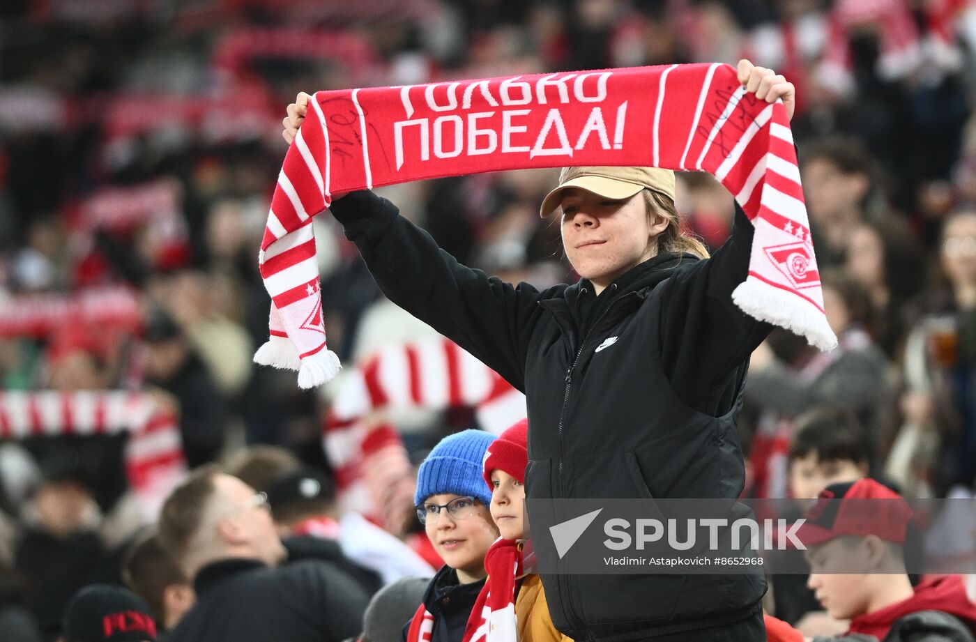 Russia Soccer Premier-League Spartak - Ural