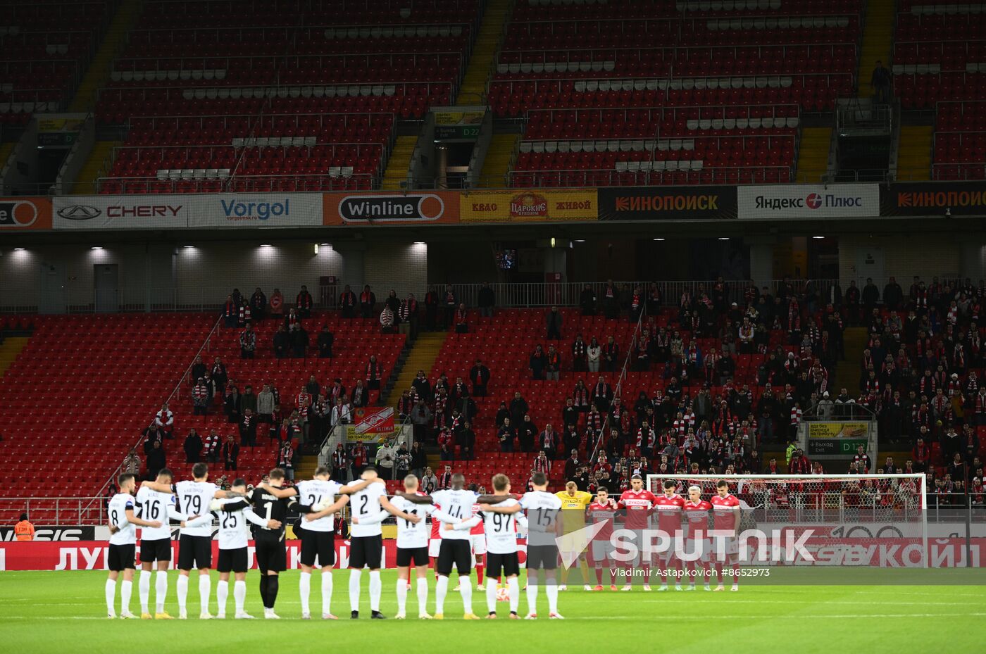 Russia Soccer Premier-League Spartak - Ural