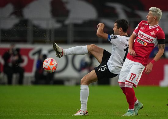 Russia Soccer Premier-League Spartak - Ural