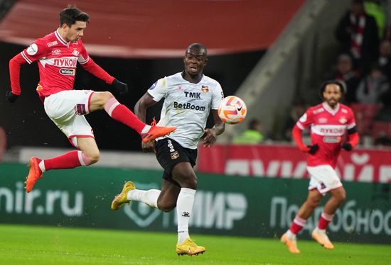 Russia Soccer Premier-League Spartak - Ural