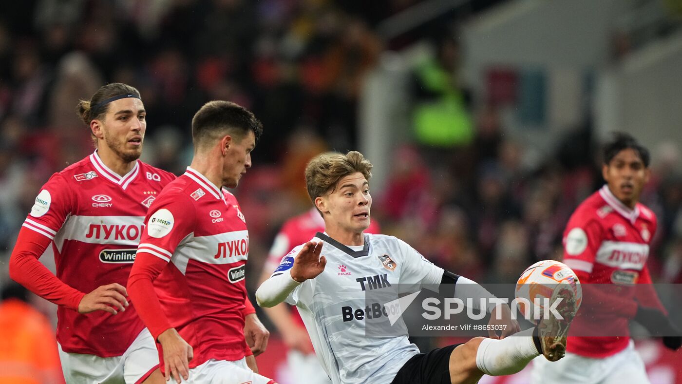 Russia Soccer Premier-League Spartak - Ural