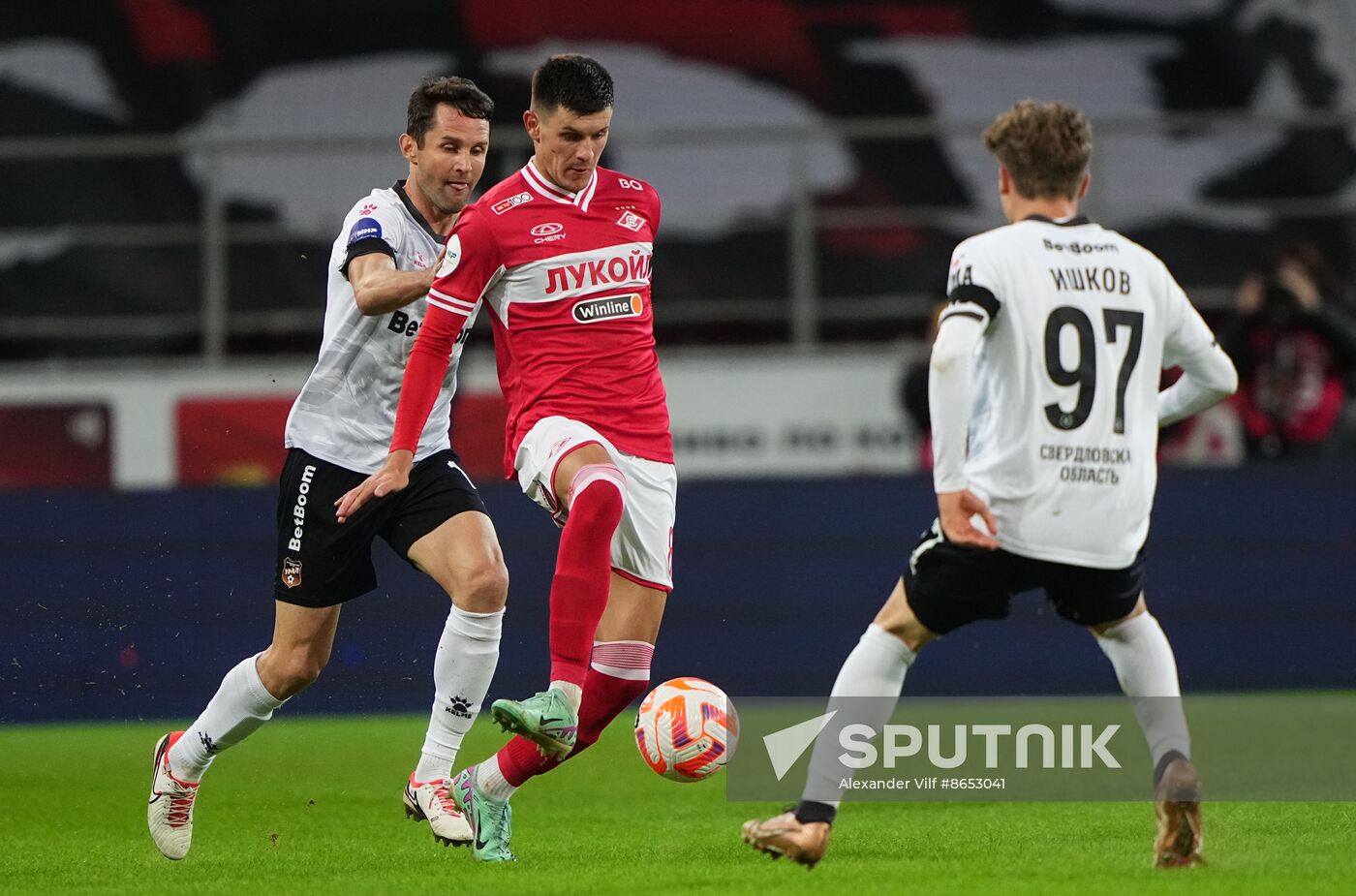 Russia Soccer Premier-League Spartak - Ural