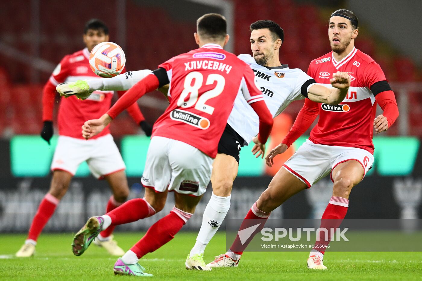 Russia Soccer Premier-League Spartak - Ural