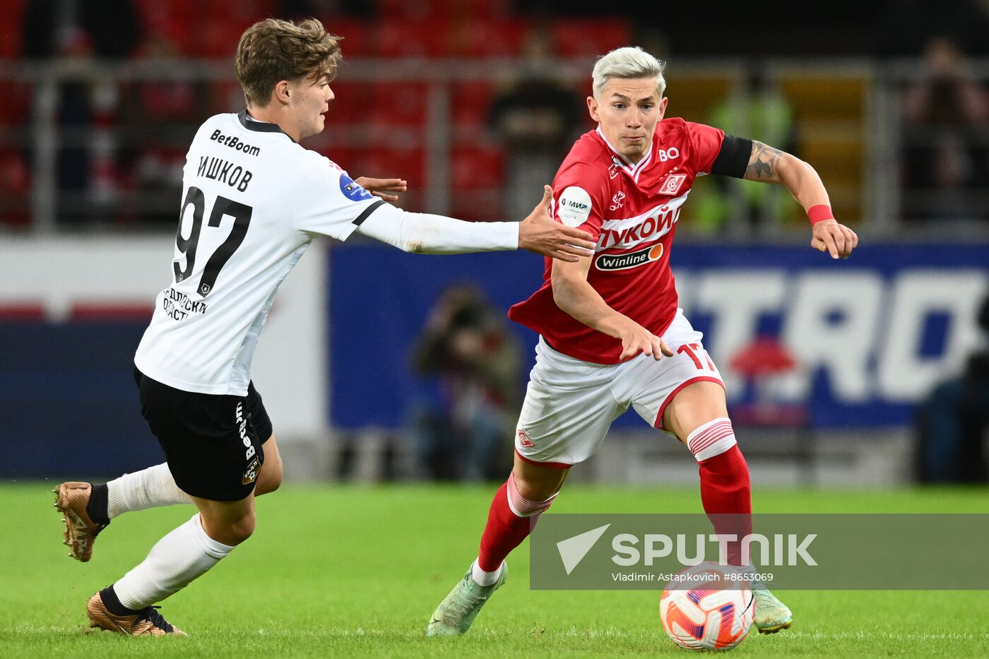 Russia Soccer Premier-League Spartak - Ural