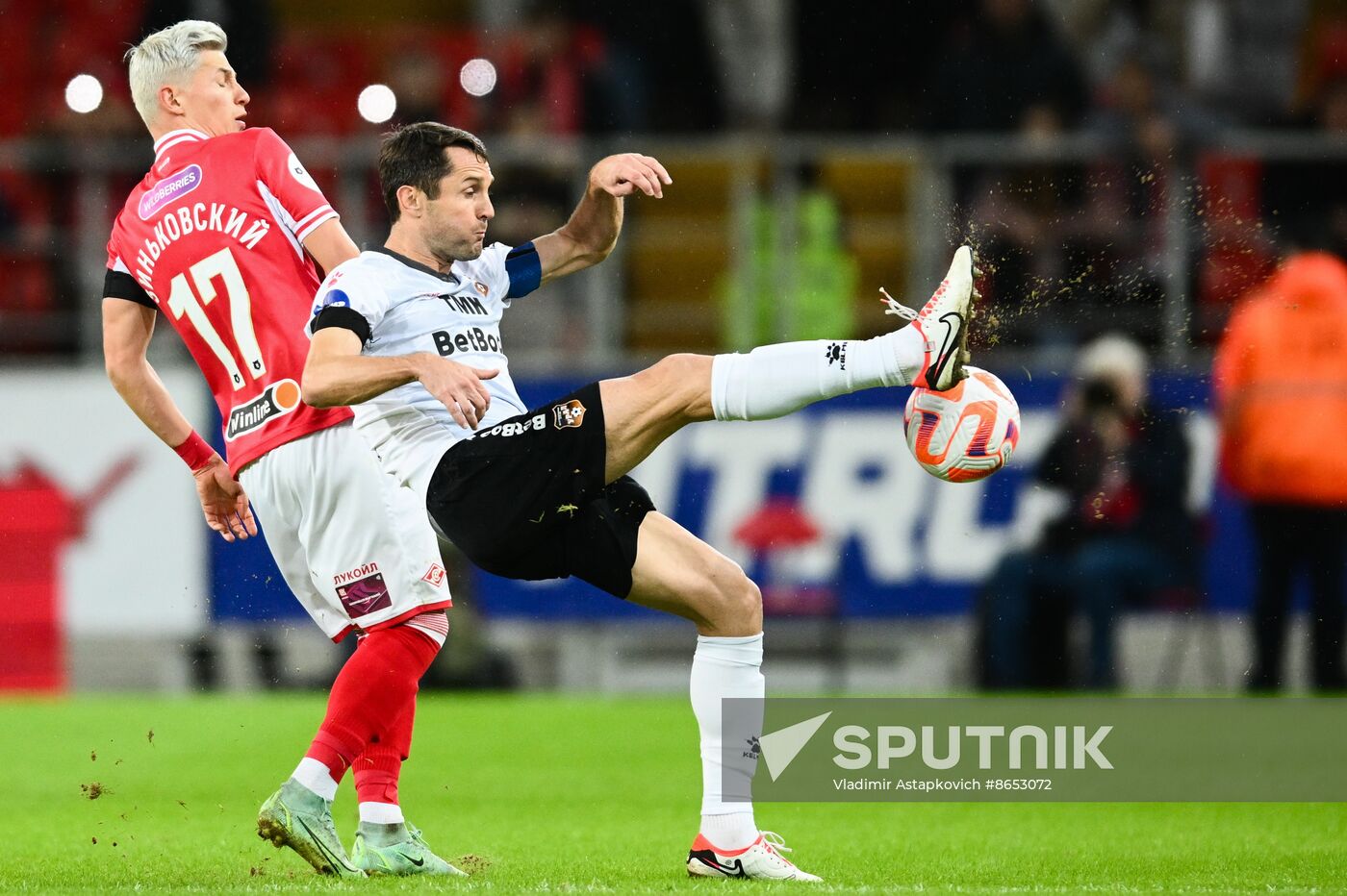 Russia Soccer Premier-League Spartak - Ural