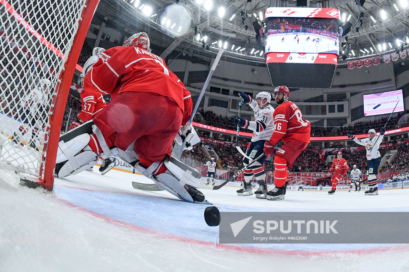 Russia Ice Hockey Kontinental League Spartak - Metallurg