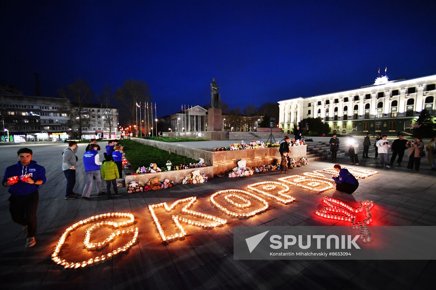 Russia Regions Terrorist Attack Memorial Events