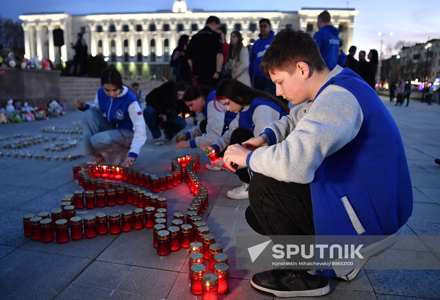 Russia Regions Terrorist Attack Memorial Events
