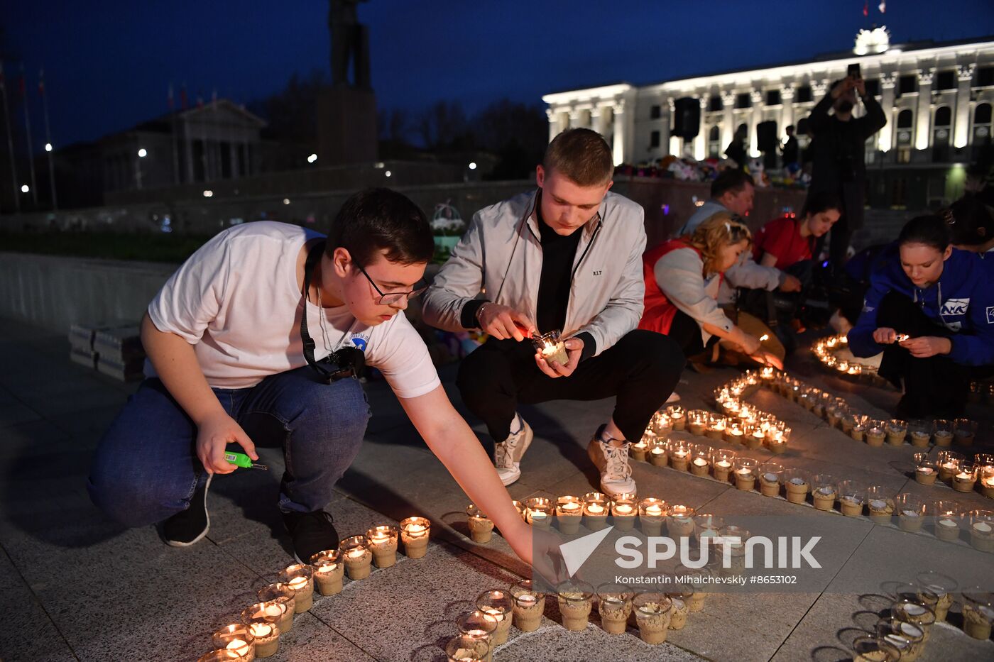 Russia Regions Terrorist Attack Memorial Events