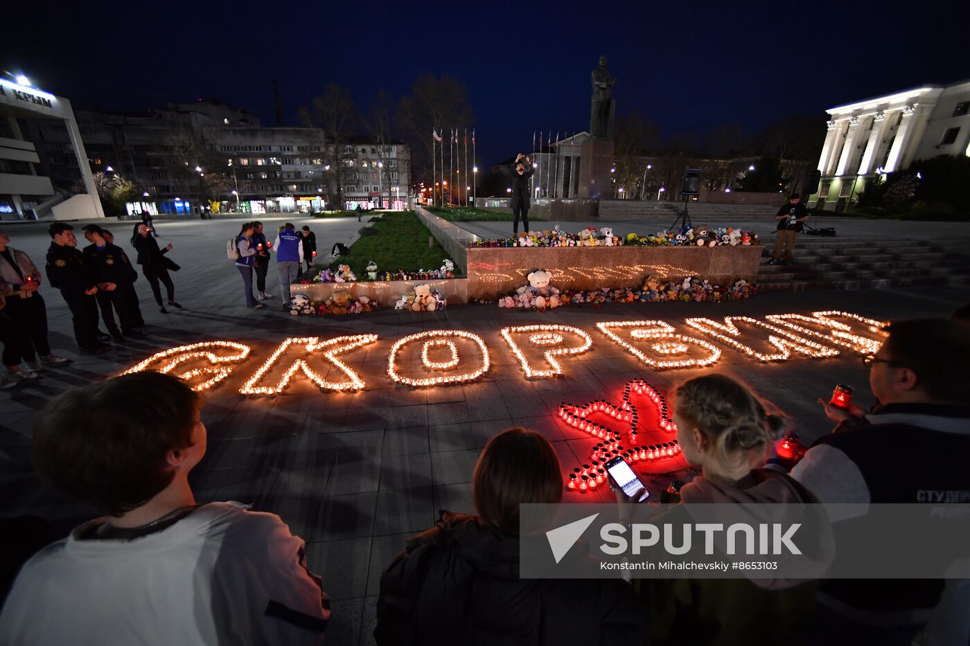 Russia Regions Terrorist Attack Memorial Events