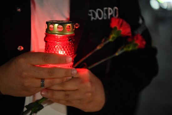 Russia Regions Terrorist Attack Memorial Events
