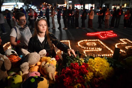 Russia Regions Terrorist Attack Memorial Events