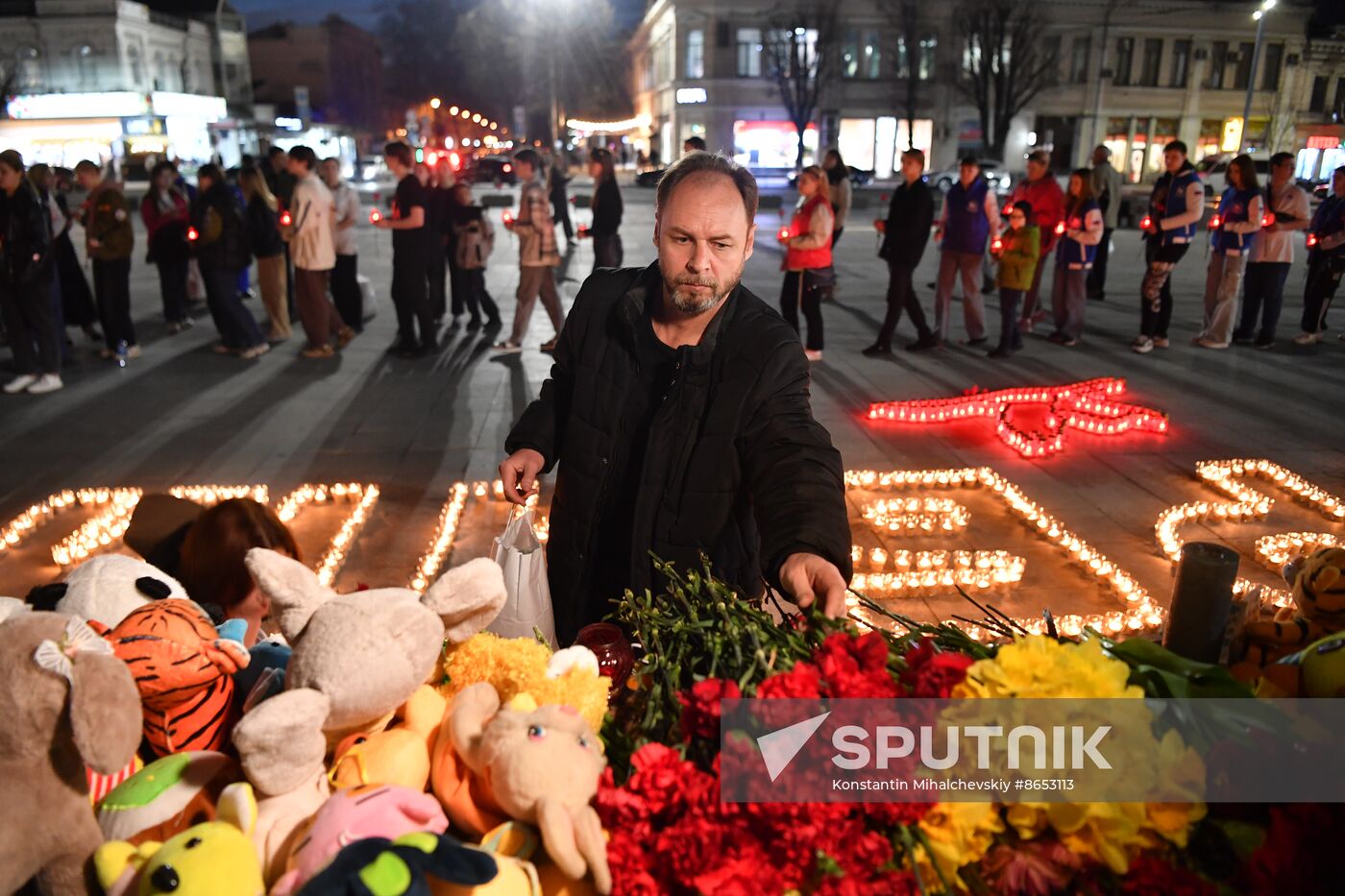 Russia Regions Terrorist Attack Memorial Events