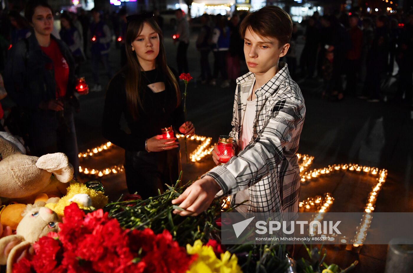 Russia Regions Terrorist Attack Memorial Events
