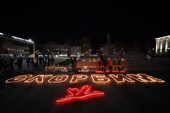 Russia Regions Terrorist Attack Memorial Events