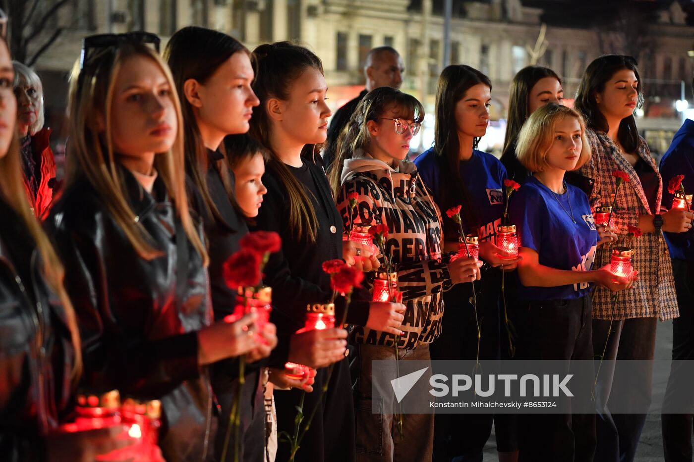 Russia Regions Terrorist Attack Memorial Events