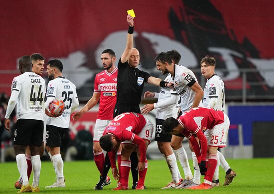 Russia Soccer Premier-League Spartak - Ural