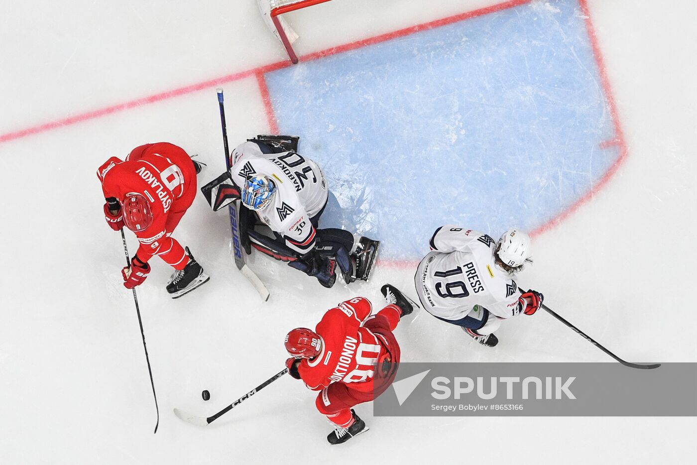 Russia Ice Hockey Kontinental League Spartak - Metallurg