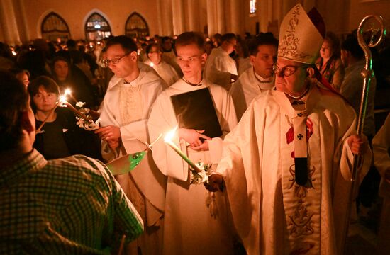 Russia Religion Catholic Easter