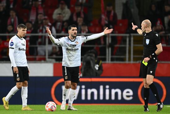 Russia Soccer Premier-League Spartak - Ural