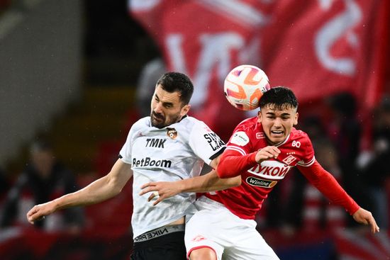 Russia Soccer Premier-League Spartak - Ural