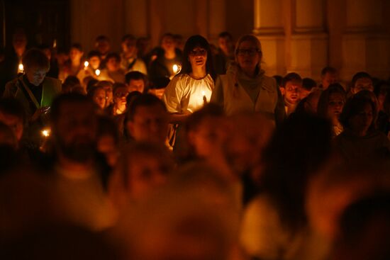 Russia Religion Catholic Easter