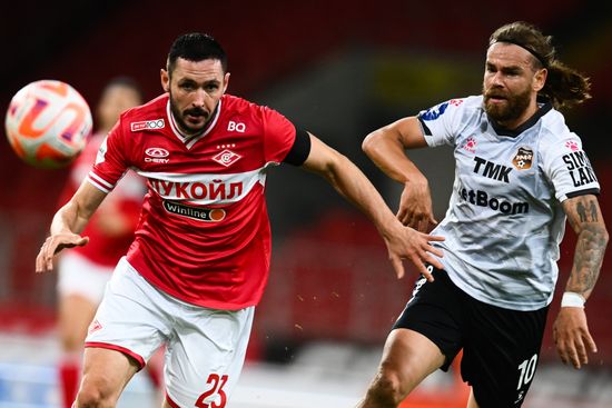 Russia Soccer Premier-League Spartak - Ural