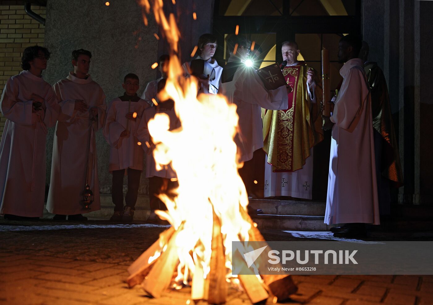 Russia Religion Catholic Easter