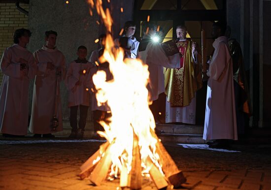 Russia Religion Catholic Easter