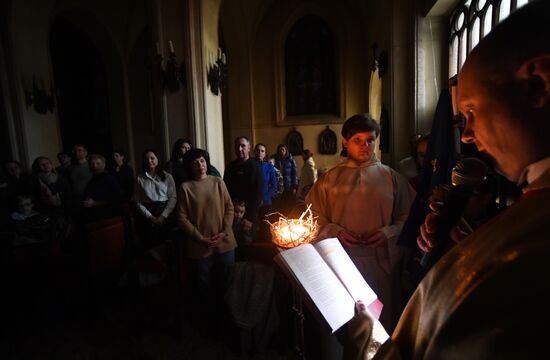 Russia Religion Catholic Easter