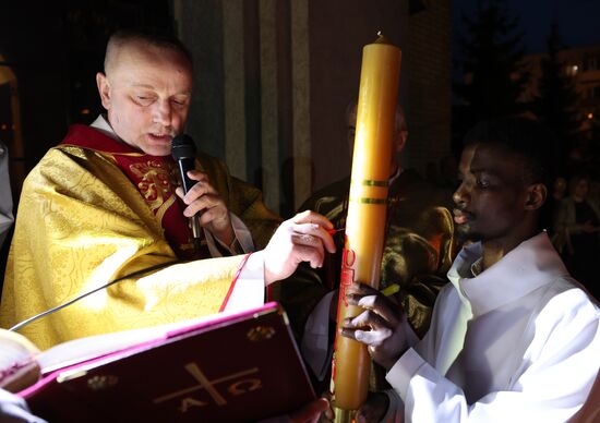 Russia Religion Catholic Easter