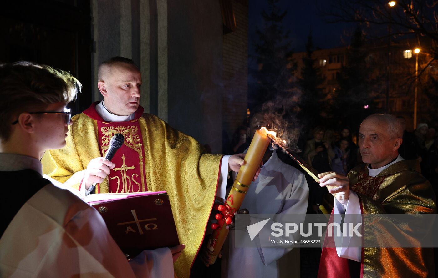 Russia Religion Catholic Easter