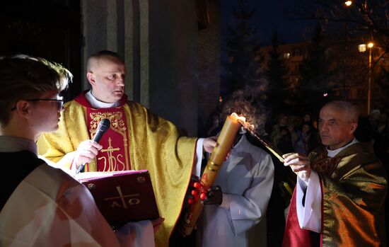 Russia Religion Catholic Easter
