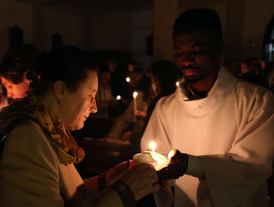 Russia Religion Catholic Easter