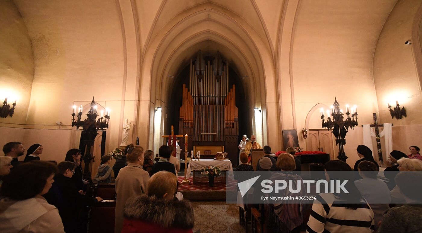 Russia Religion Catholic Easter