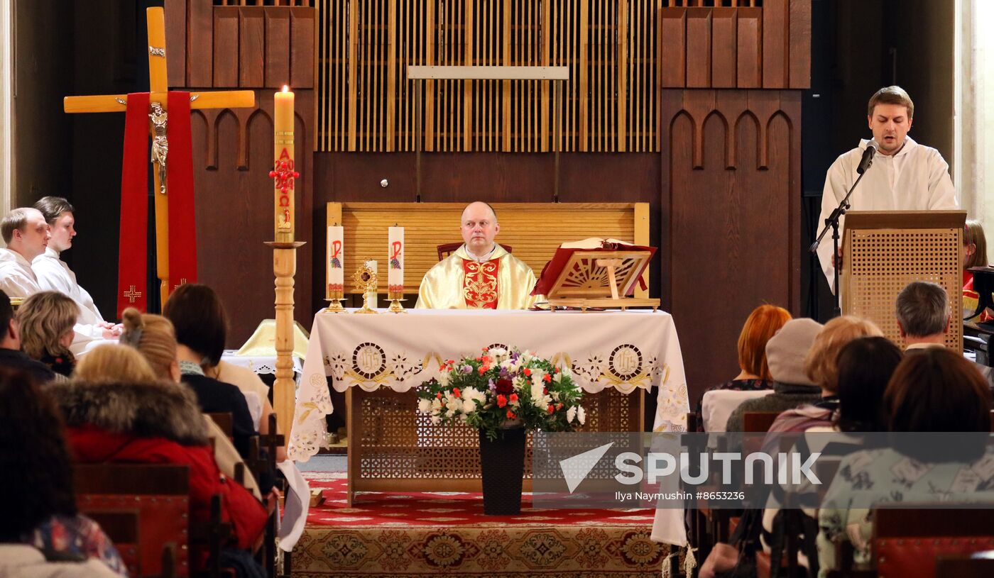 Russia Religion Catholic Easter