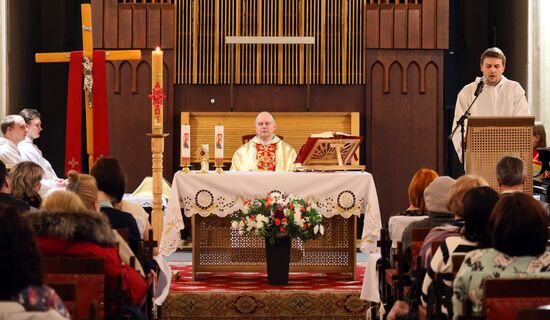 Russia Religion Catholic Easter